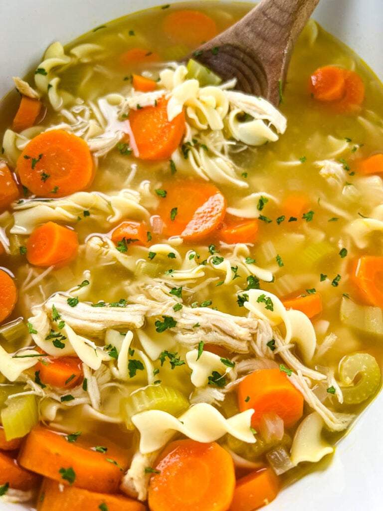 Easy Chicken Noodle Soup Recipe - On Sutton Place