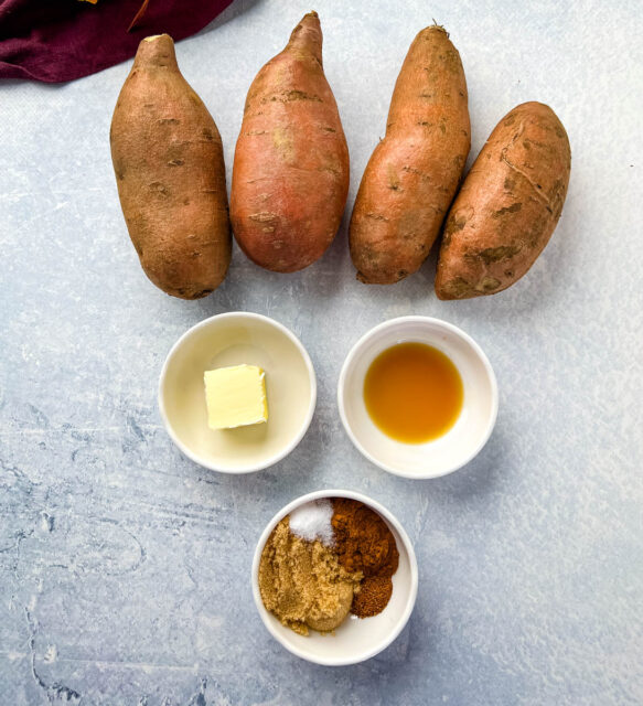 Mashed Sweet Potatoes with Brown Sugar