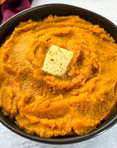 Mashed Sweet Potatoes with Brown Sugar