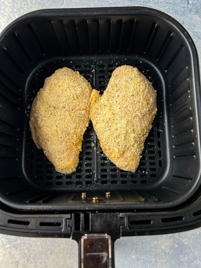 parmesan crusted chicken in air fryer