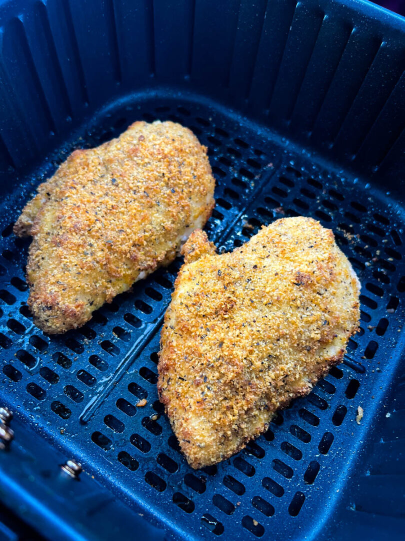 Air Fryer Parmesan Crusted Chicken