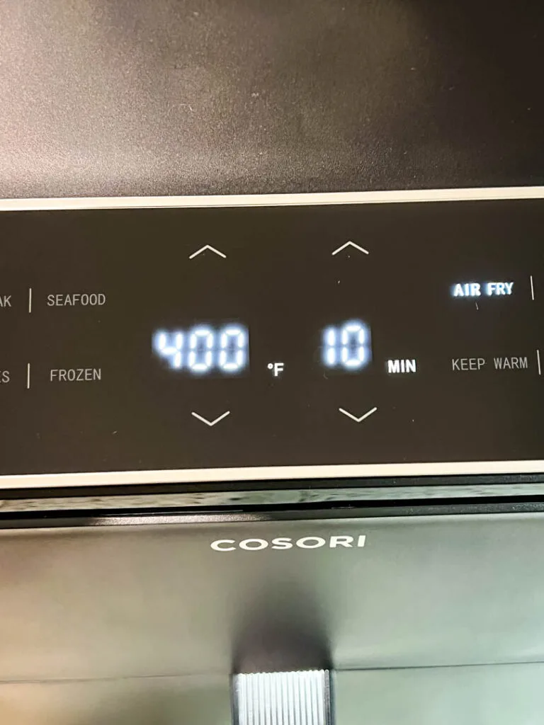 Cosori dual blaze air fryer