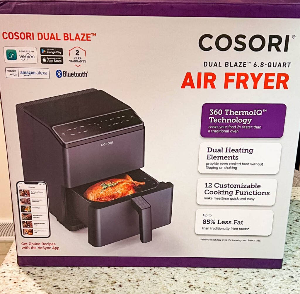 Cosori dual blaze air fryer