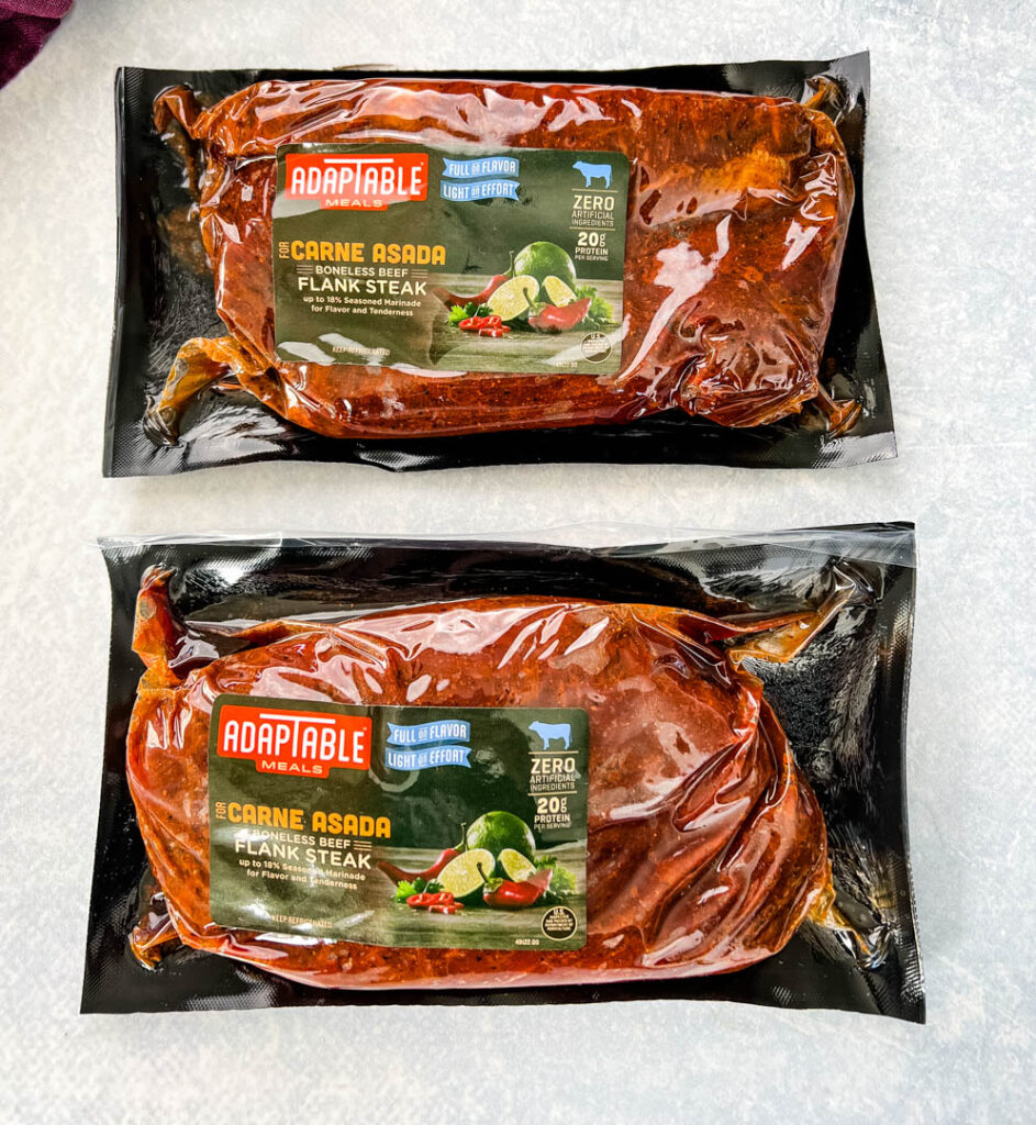 raw flank steak