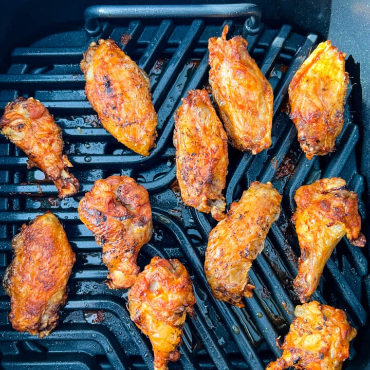 Ninja Foodi Grill Chicken Wings + {VIDEO}