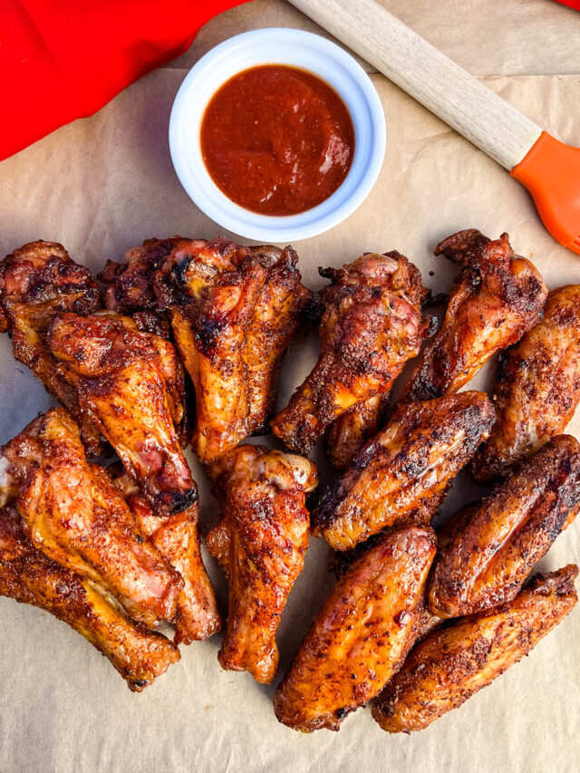 Traeger Smoked Chicken Wings Stay Snatched