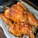 smoked turkey on Traeger smoker