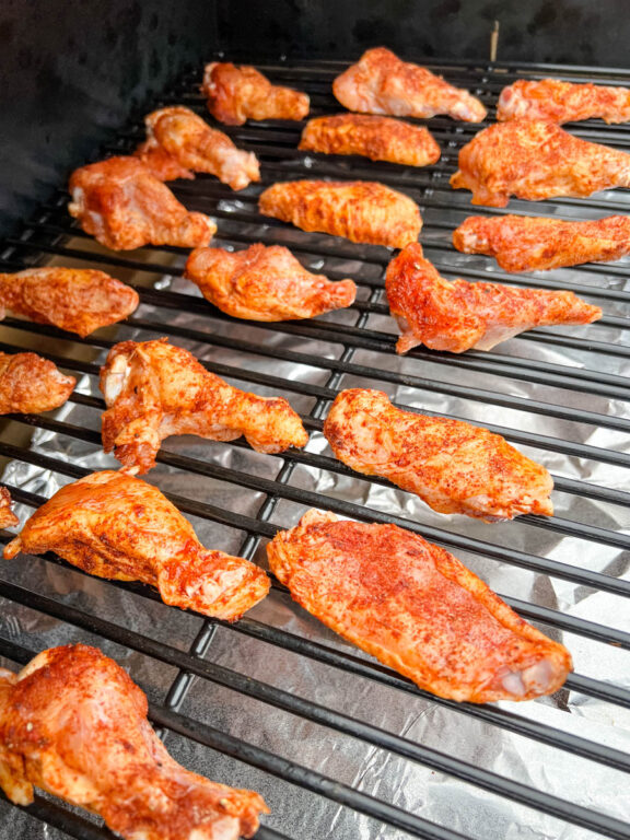 Traeger Smoked Chicken Wings + {VIDEO}