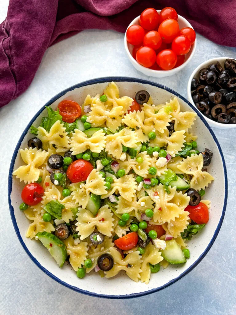 salad with Italian Vinaigrette dressing