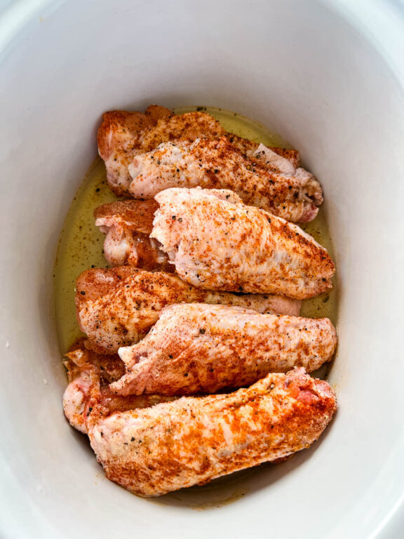 Slow Cooker Crockpot Turkey Wings