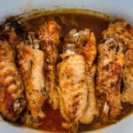 turkey wings in a Crockpot slow cooker