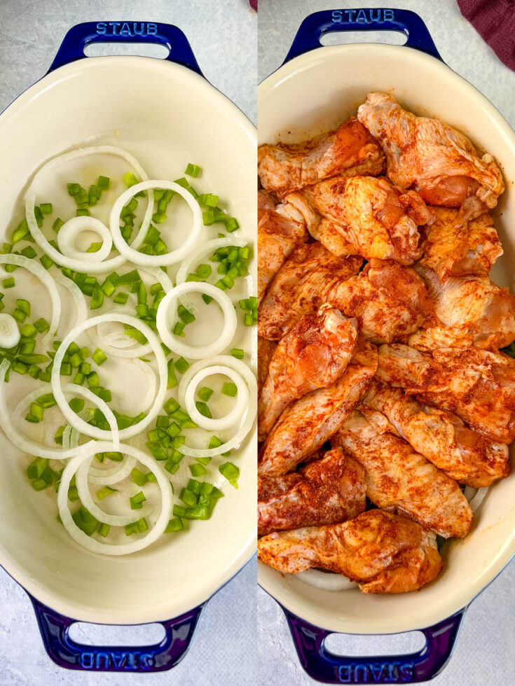 Smothered Chicken Wings Recipe