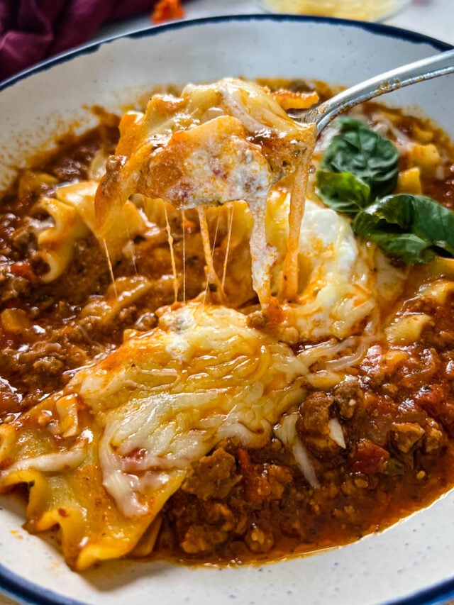 No Bake Lasagna