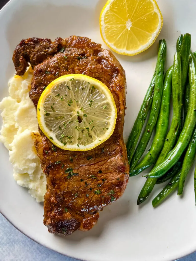 Lemon Pepper Steak
