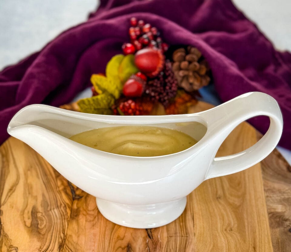 Yellow Gravy Without Drippings