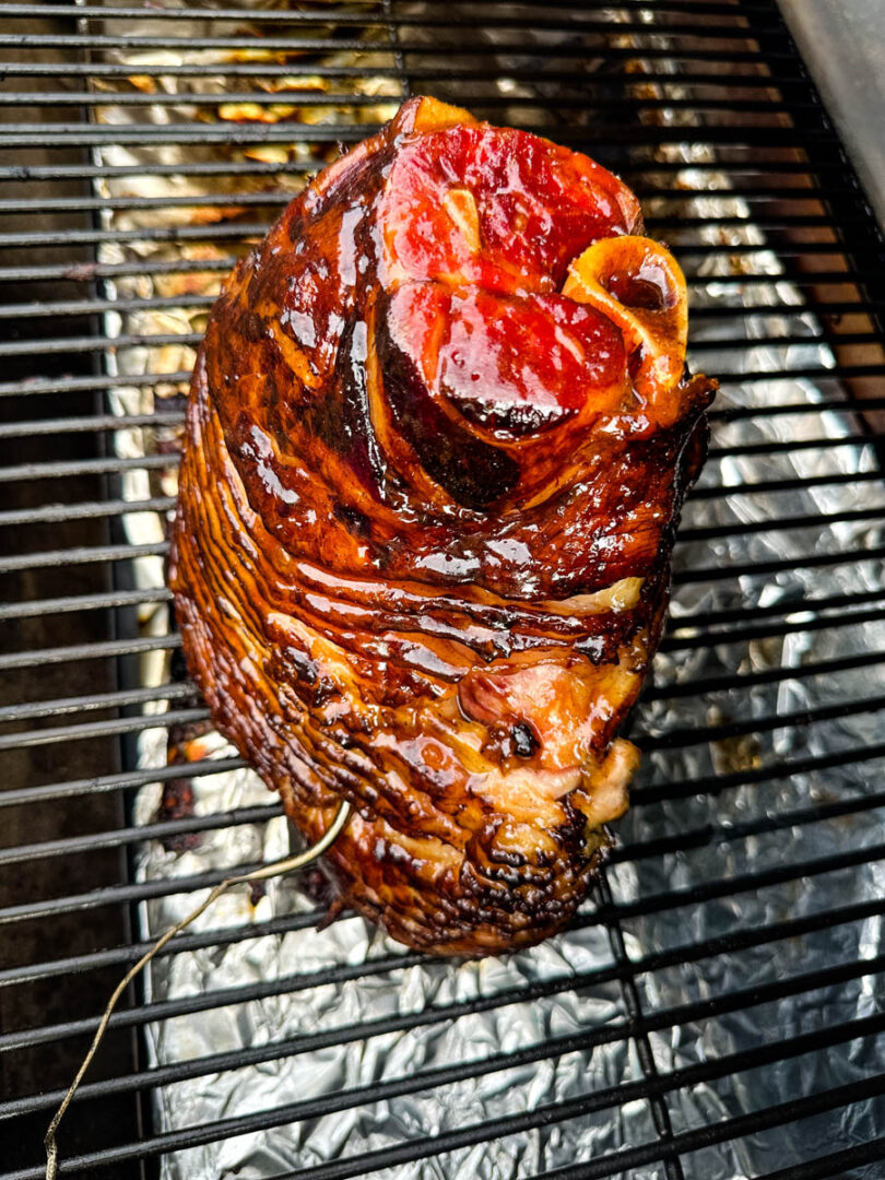 Traeger Smoked Glazed Ham