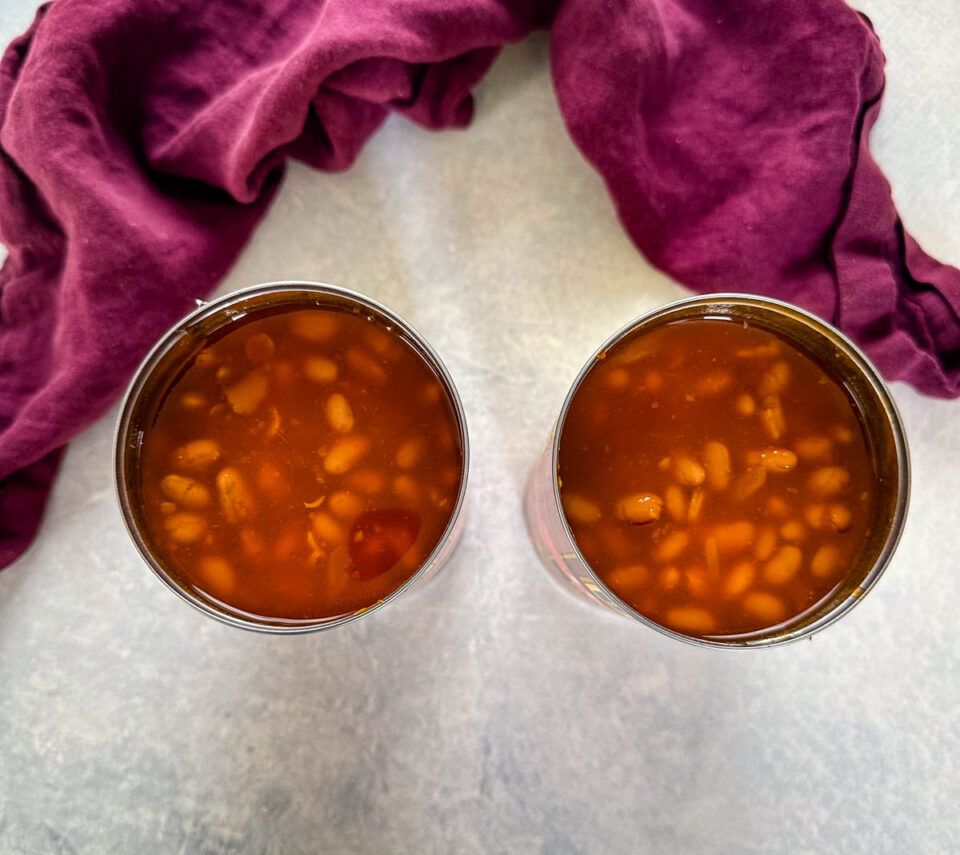 Smoked BBQ Baked Beans with Bacon and Ground Beef