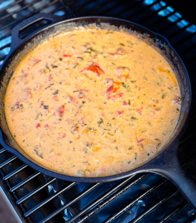Traeger Smoked Queso Dip