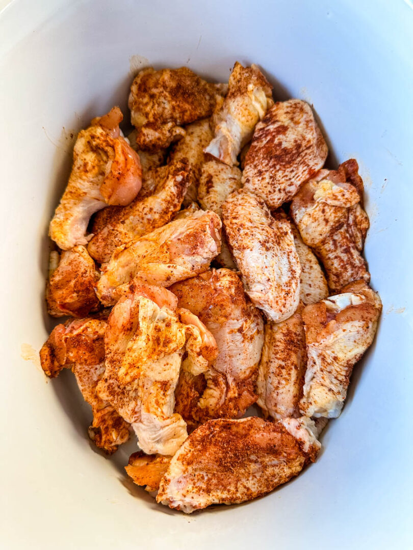 Slow Cooker Crockpot Buffalo Chicken Wings