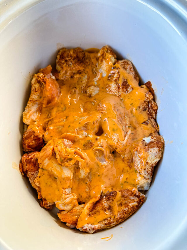 Slow Cooker Crockpot Buffalo Chicken Wings