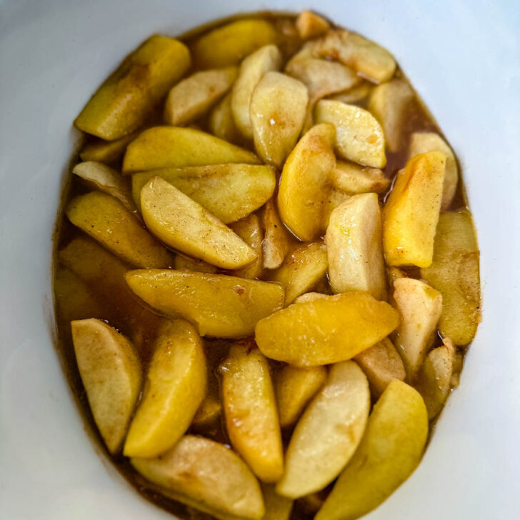 Slow Cooker Crockpot Baked Apples