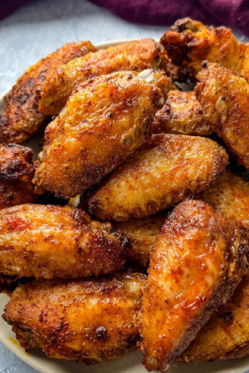 Crispy Dry Rub Chicken Wings