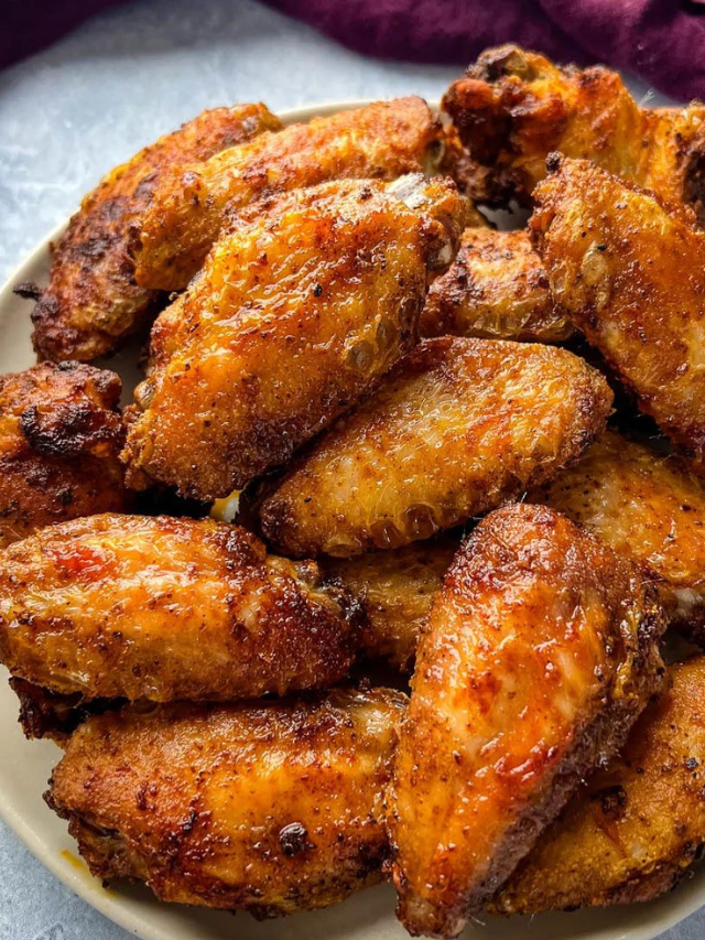 Crispy Dry Rub Chicken Wings - Perfect for Game Day!
