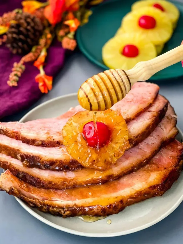 Southern Baked Ham with Pineapple