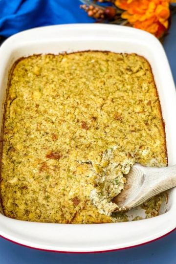 Southern Cornbread Dressing With Chicken
