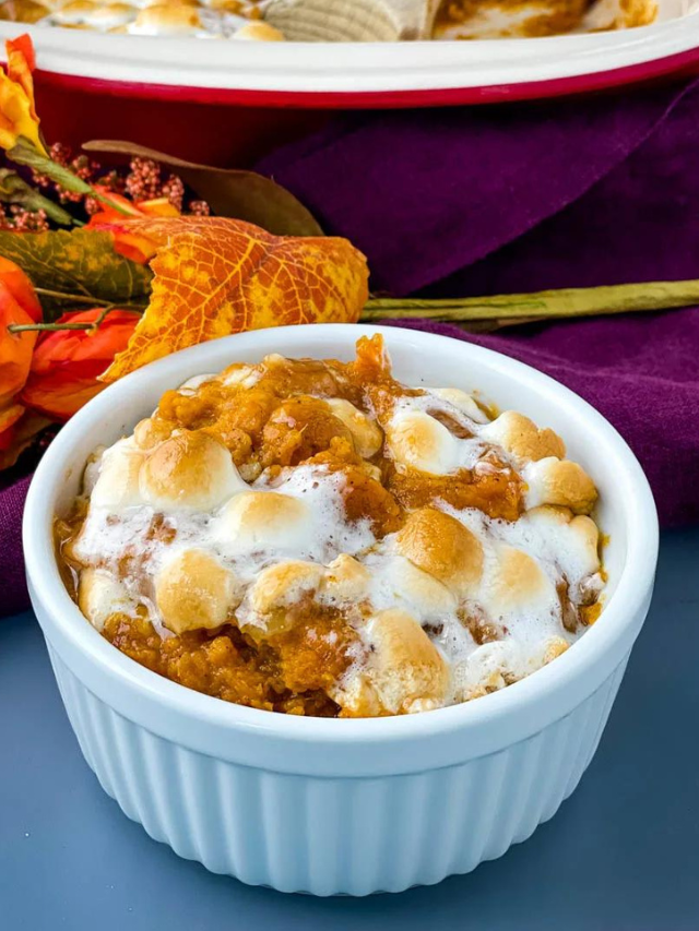 Traditional Southern Sweet Potato Casserole