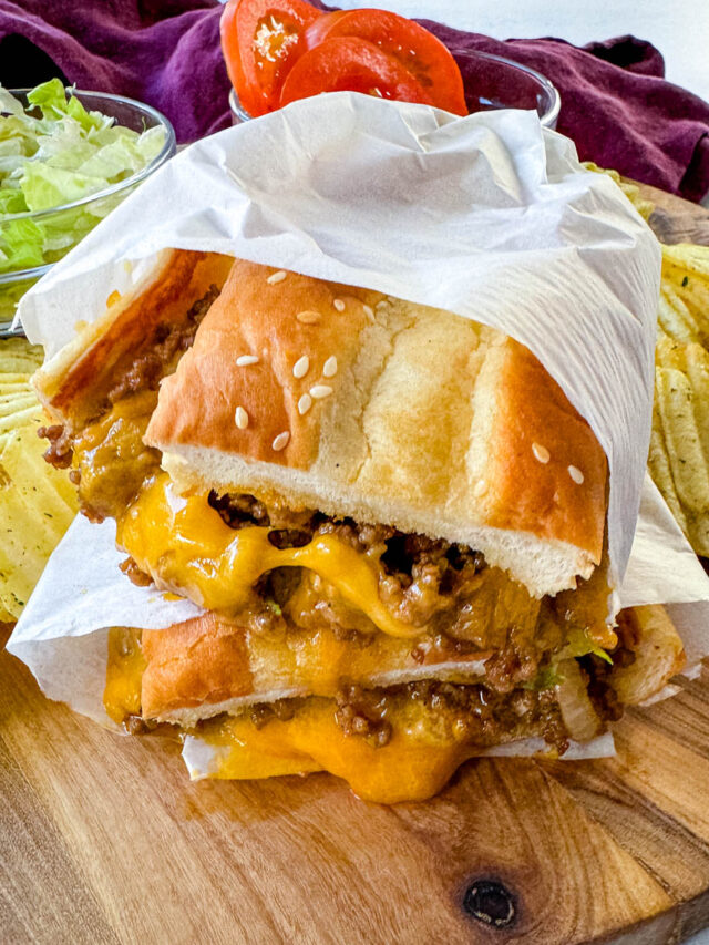 Chopped Cheese Sandwich - Quick Lunch Recipe