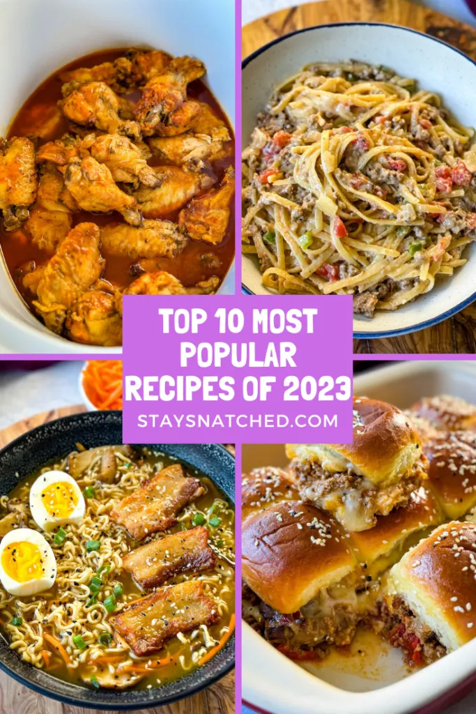 top 10 most popular recipes