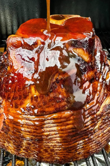 Traeger Smoked Glazed Ham