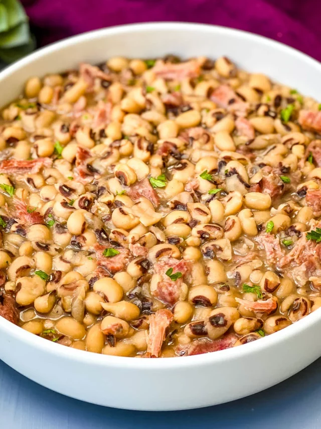 Instant Pot Black Eyed Peas - no soak recipe