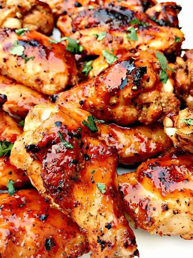 Recipe: BBQ Grilled Chicken Wings