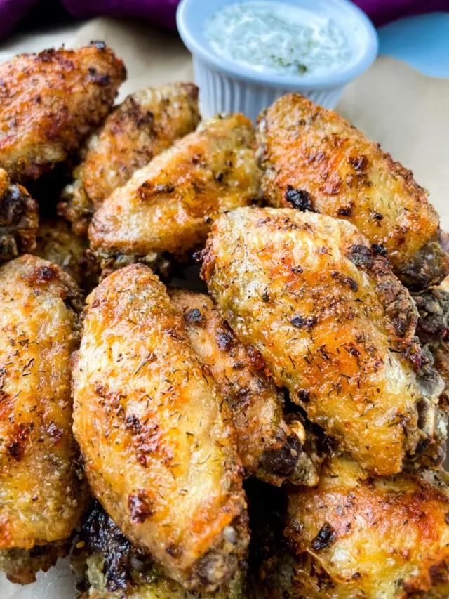 Quick and Easy Ranch Chicken Wings