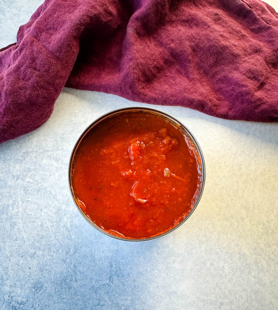 canned crushed tomatoes