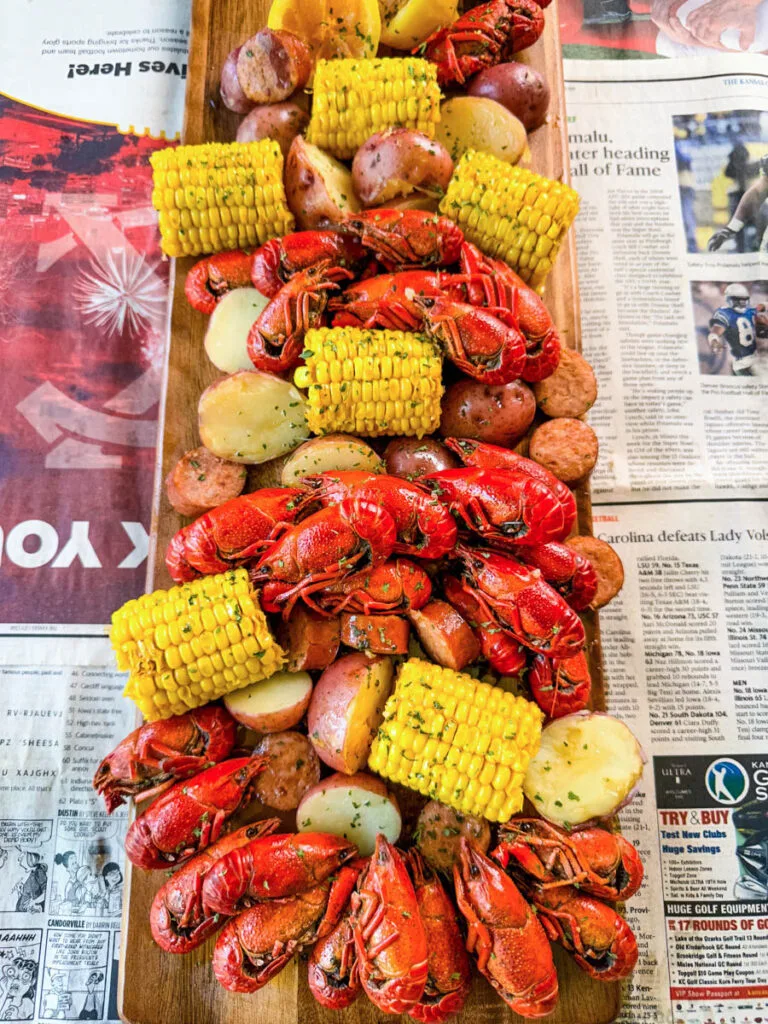 Cajun Crawfish Boil