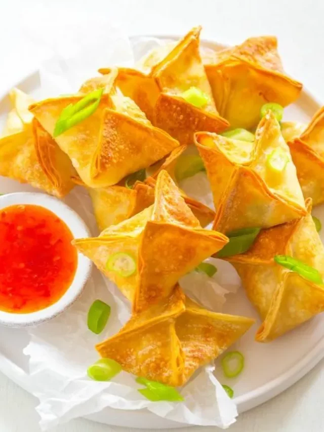 30 Minute Crispy Crab Rangoon