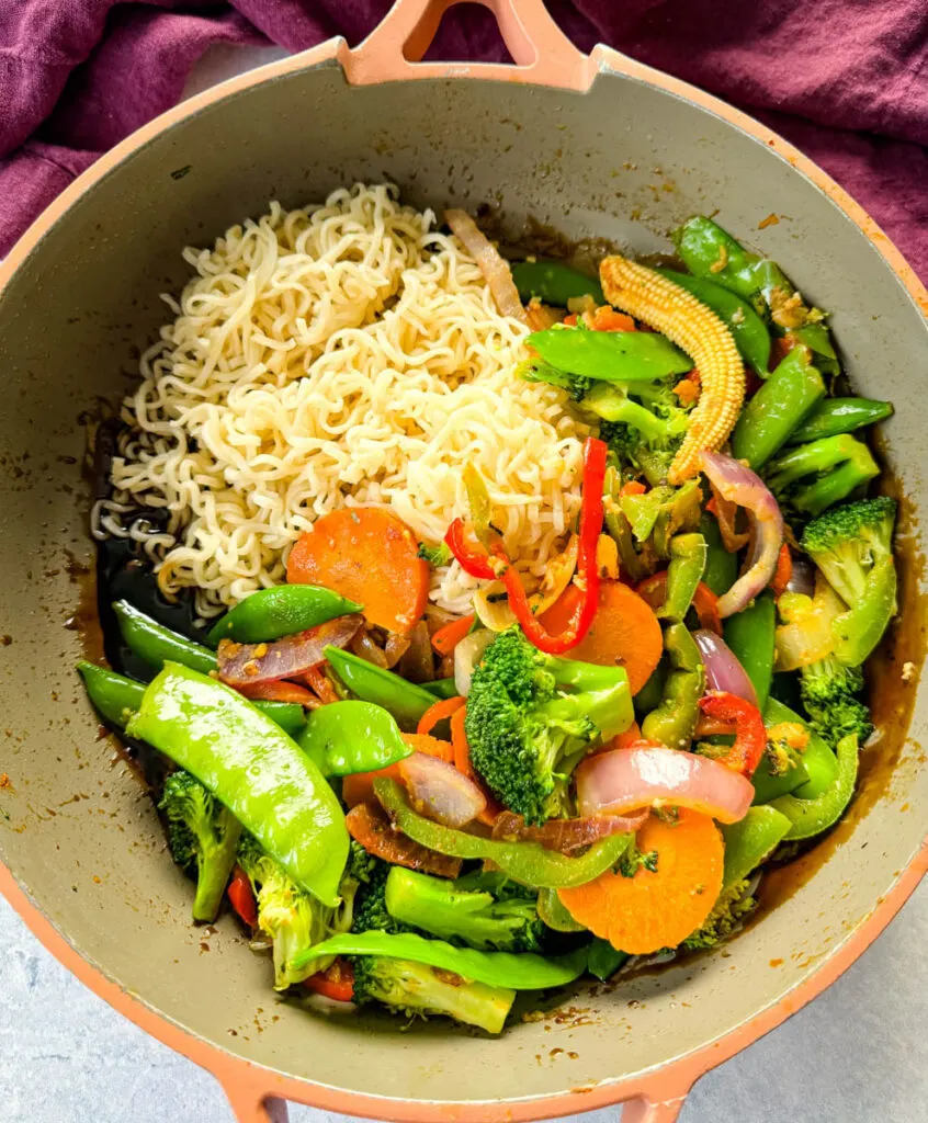 Shrimp Stir Fry With Noodles
