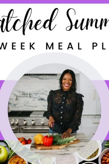 snatched summer meal plan header text