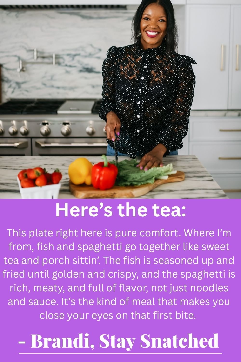 fish and spaghetti recipe tips